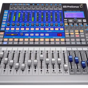 Presonus StudioLive 16.0.2 USB 16x2 Live/Recording Digital Mixer w/ Interface