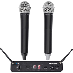 Samson Concert 288 Handheld Dual Channel Wireless Microphone System w/ 2 Mics