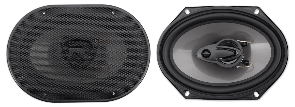 Rockville 6x8" Front Factory Speaker Replacement Kit For 1998-2001 Ford Explorer