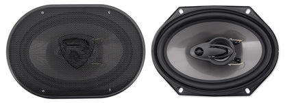 Rockville 6x8" Front Factory Speaker Replacement Kit For 1998-2001 Ford Explorer
