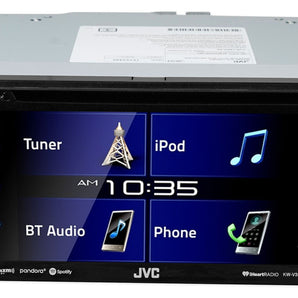 JVC KW-V350BT 6.2" Car DVD/Bluetooth Receiver Monitor w/iDatalink Maestro Ready