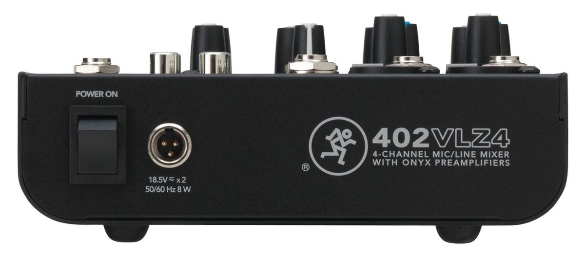 New Mackie 402VLZ4 4-channel Compact Analog Low-Noise Mixer w/ 2 ONYX Preamps