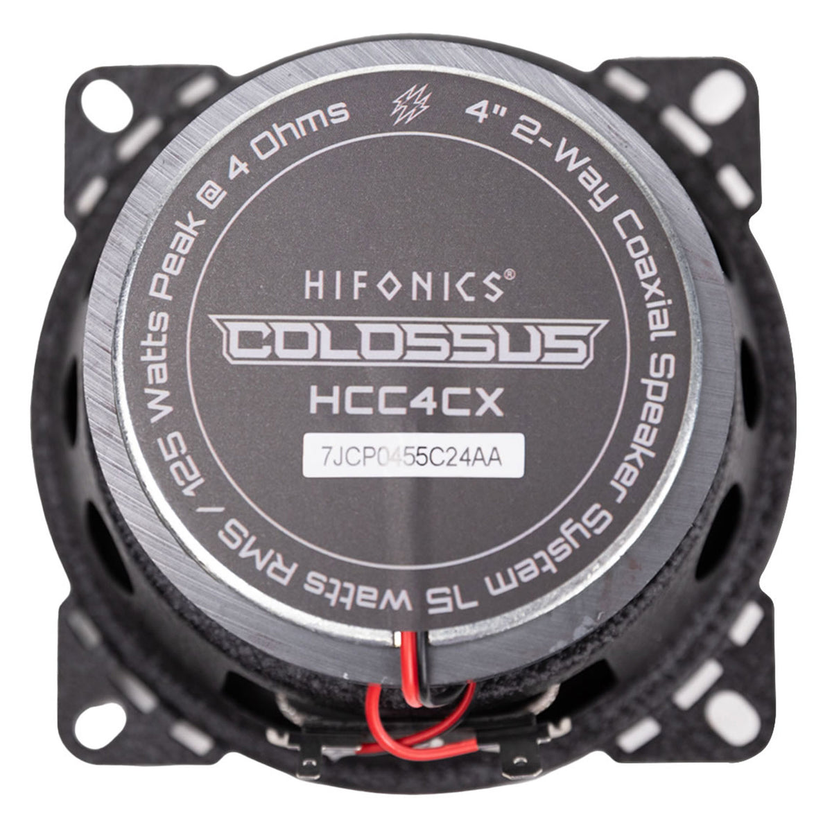 Pair Hifonics HCC4CX 4" 75 Watt 2-Way Coaxial Car Audio Speakers
