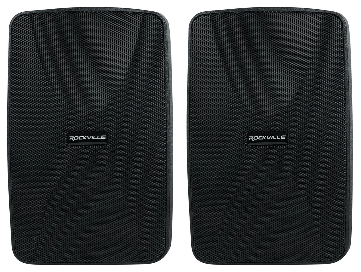 CSA 140Z Commercial 70V Amplifier + (2) Black 4" Wall Mount Swivel Speakers
