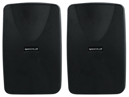 CSA 140Z Commercial 70V Amplifier + (2) Black 4" Wall Mount Swivel Speakers