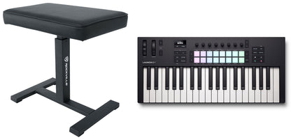 Launchkey 37 MK4 Keyboard Controller + AIR-BENCH Keyboard Bench