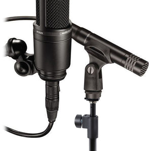 Audio Technica AT2041SP AT2020+AT2021 Studio Condenser Microphones+Mic Stand