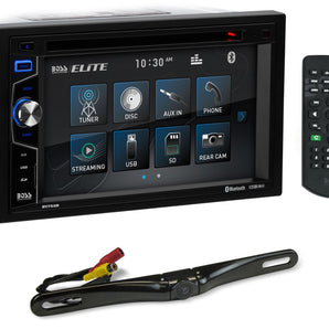 Boss Audio BV755B 6.2" Car Stereo DVD Monitor Receiver w/Bluetooth+Backup Cam