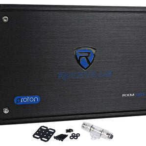 Rockville RXM8BTB 8 Channel 1500w Marine Bluetooth Amplifier with BlueTooth