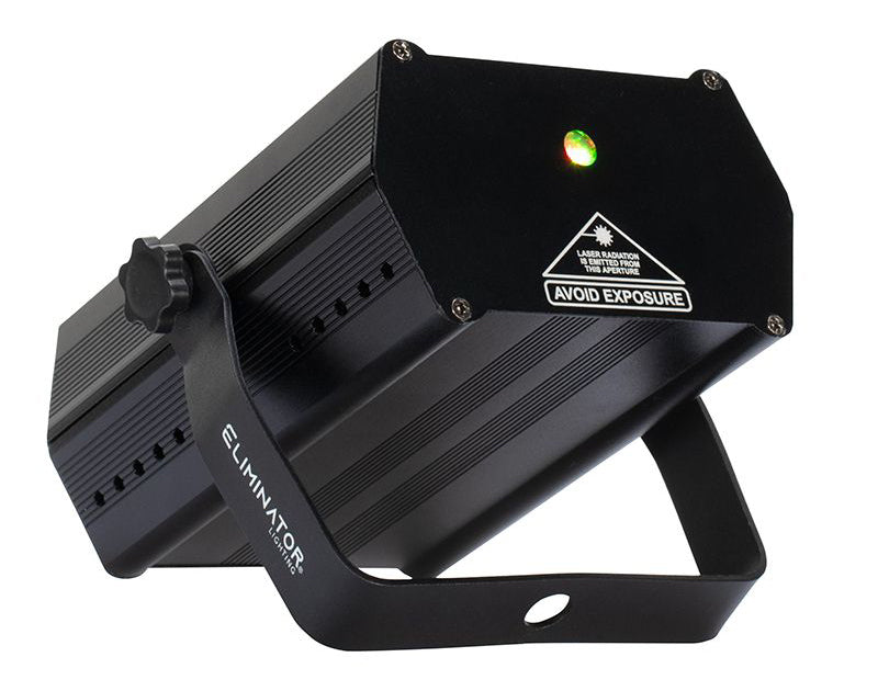 Eliminator Lighting ADJ Micro Galaxian Three Green/Red Laser Beam Light+Remote