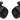 Pair Rockville RWB70B Black 6.5" 250w Marine Wakeboard 360° Swivel Tower Speakers