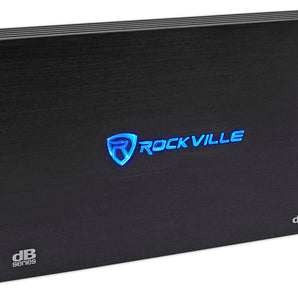 Rockville dB15 6000 Watt Peak/1500w RMS Mono 2 Ohm Amplifier Car Audio Amp