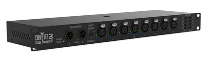 Data Stream 8 DMX Splitter To Distribute+Boost Signals + Backpack