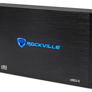 Rockville dB14 4000 Watt Peak/1000w RMS Mono 2 Ohm Car Audio Amplifier