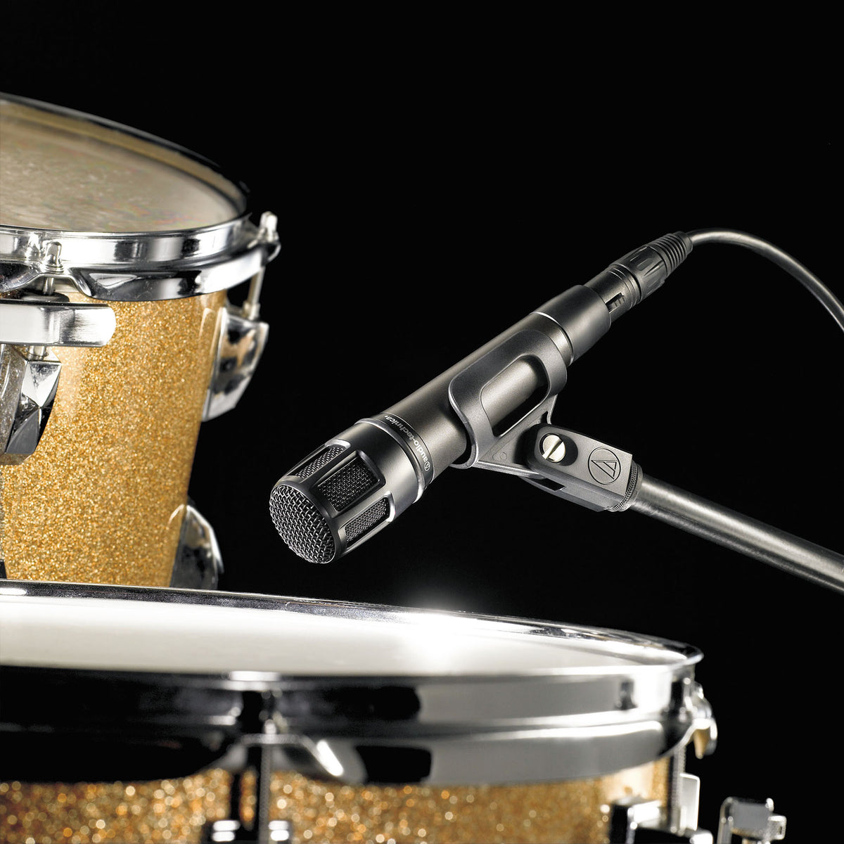ATM650 Instrument Microphone with Kick Drum and Amp Mic Stand