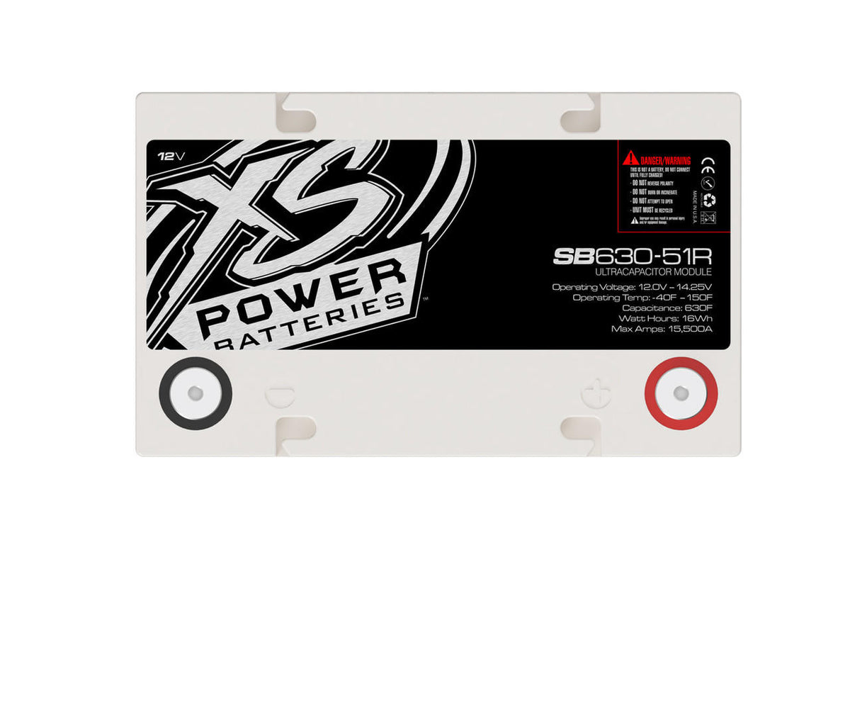 XS Power SB630-51R 12V 4000 Watt 630 Farad Super Capacitor Bank