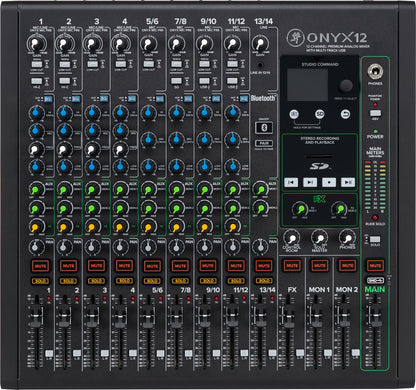 ONYX12 12-Channel Analog Mixer with Wireless Microphones
