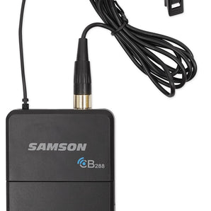 Samson Headset Lavalier Wireless Mic System For Workout, Yoga, Spin, Fitness