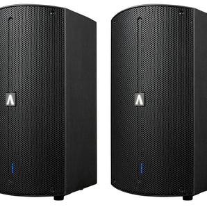 2) Avante Audio A15X 1200 Watt 15" 2-Way Powered Active DJ PA Speakers w/DSP ADJ
