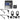 Podcasting Podcast Recording Bundle w/ Presonus Mixer+(2) Mics+Headphones+Booms