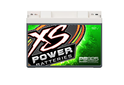 XS Power PS925 12V AGM Powersports Battery with M6 Terminal Bolts, Max 2000Amps