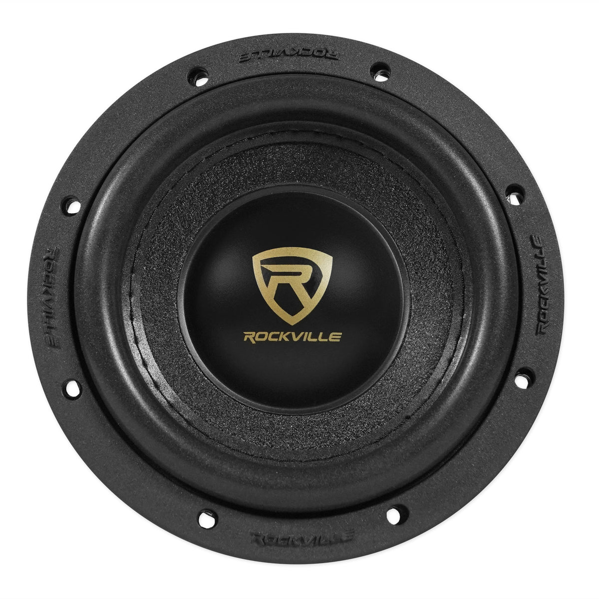 Rockville W65K9D4 + dB11 Mono Amplifier Bundle