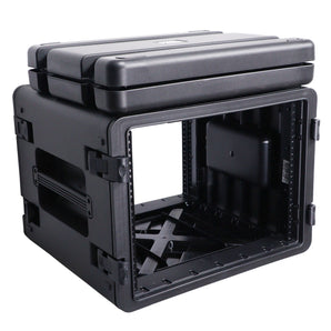 ProX XM-8U UltronX Watertight 8U Rack Space Molded Plastic ATA Case - 18" Depth