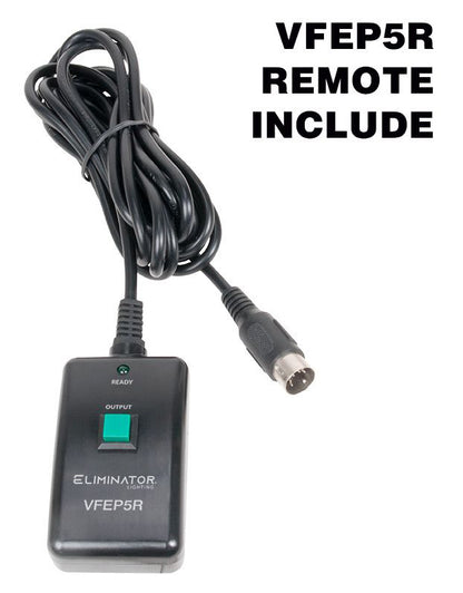 Eliminator ADJ VF1300 EP Portable Fog Machine Fogger w/ Wired Remote Control