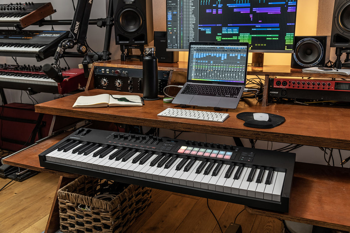 Launchkey 61 MK4 Keyboard Controller + PRO-M50 Studio Headphones