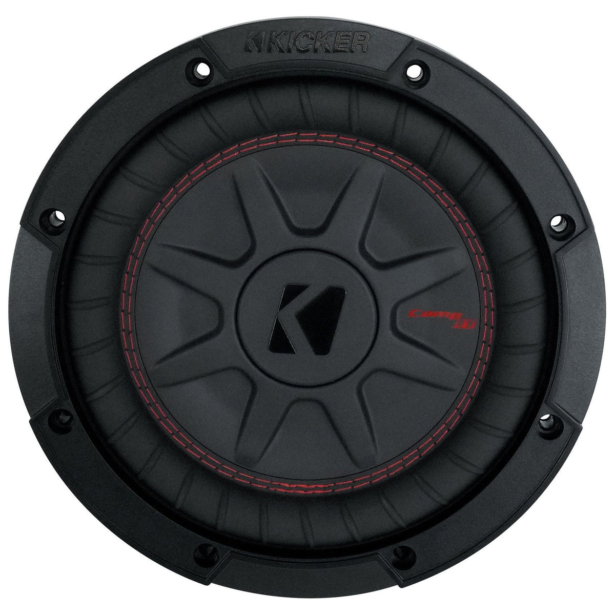48CWRT82 CompRT8 600W Shallow Slim 8-Inch Subwoofers, DVC 2-Ohm (Pair)