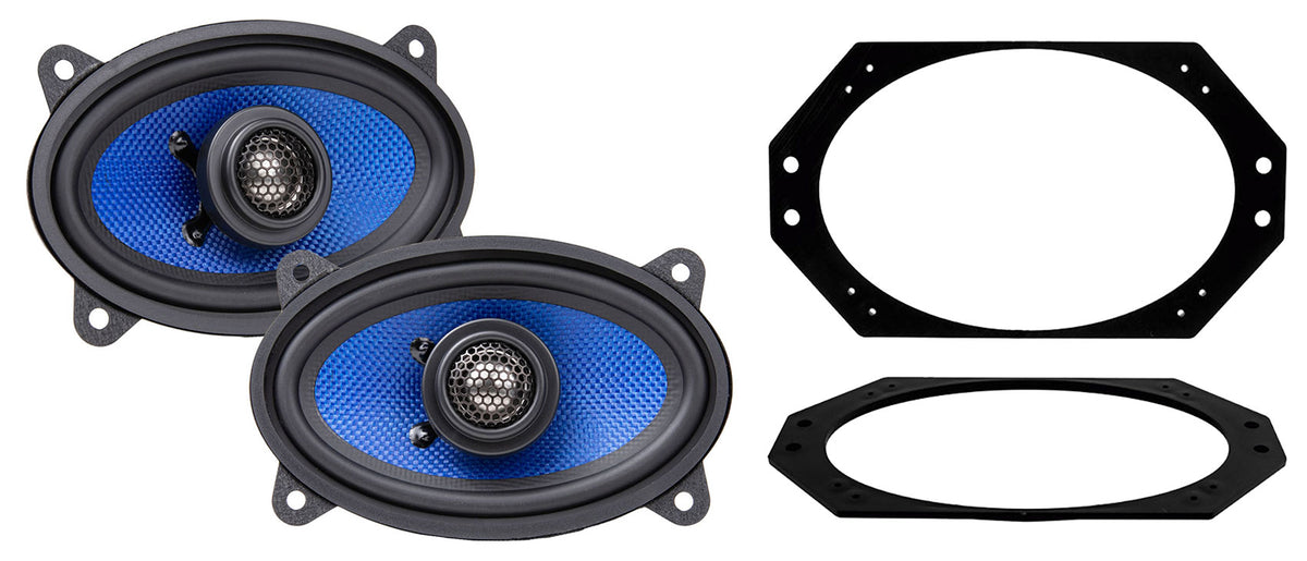 HCC46CX 4x6" Front Speaker Replacement Fits 2003-2006 Jeep Wrangler TJ
