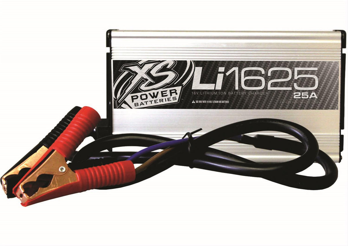 XS Power Li1625 16V High Frequency Lithium Battery IntelliCharger, 25A