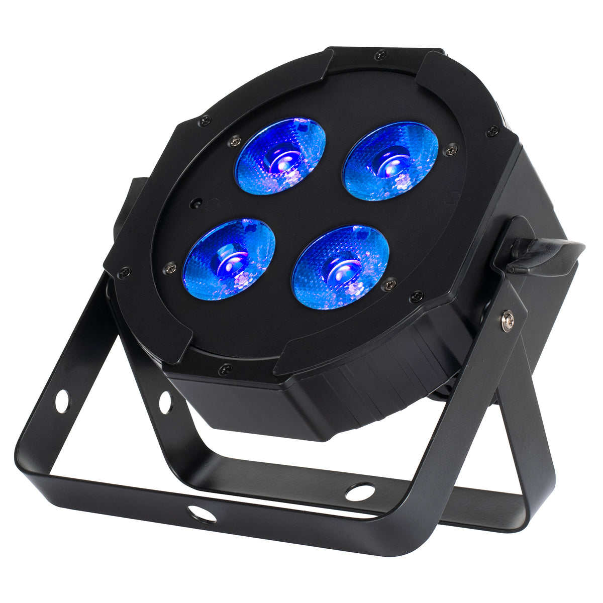 (2) Mega Hex L Par RGBLA+UV LED Wash Lights