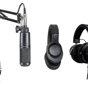 Beyerdynamic DT 1770 Pro 250 Ohm Headphones Bundle with Audio Technica Headphones, Mic & Boom