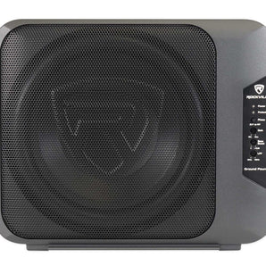 Rockville Ground Pounder 800w Powered Dual 10" Car Subwoofer/Aluminum Enclosure