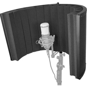 Rockville ROCKSHIELD for Large Studio Mic Isolation Shield Vocal Recording Booth