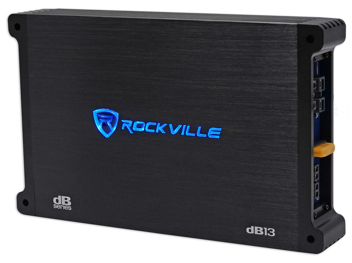48CWRT82 Shallow 8-Inch Subwoofers, 750W Mono Amplifier & 4-Gauge Wiring Kit
