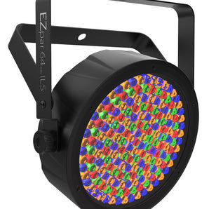 Chauvet DJ EZPAR 64 RGBA ILS Rechargeable Battery RGBA LED Par Wash Up-Light