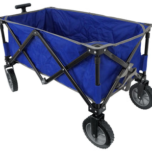 ULINE Foldable Utility Wagon Collapsible Equipment Cart 4 Beach/Camping/Shopping