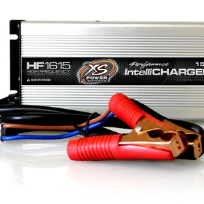 XS Power HF1615 16V 15A High Frequency AGM Battery IntelliCharger, 110V Input