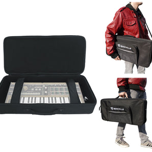 Rockville Padded Keyboard Controller/Multi FX Pedal Bag Fits Novation MiniNova