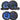 Pair Hifonics HCC65C 6.5" Component Speakers+Pair HCC65CX Coaxial Car Speakers