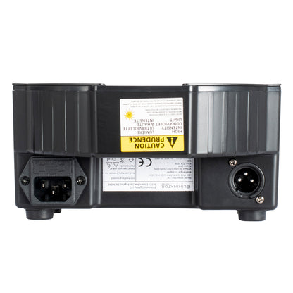(3) Mega Hex L Par RGBLA+UV LED Wash Lights With Remote