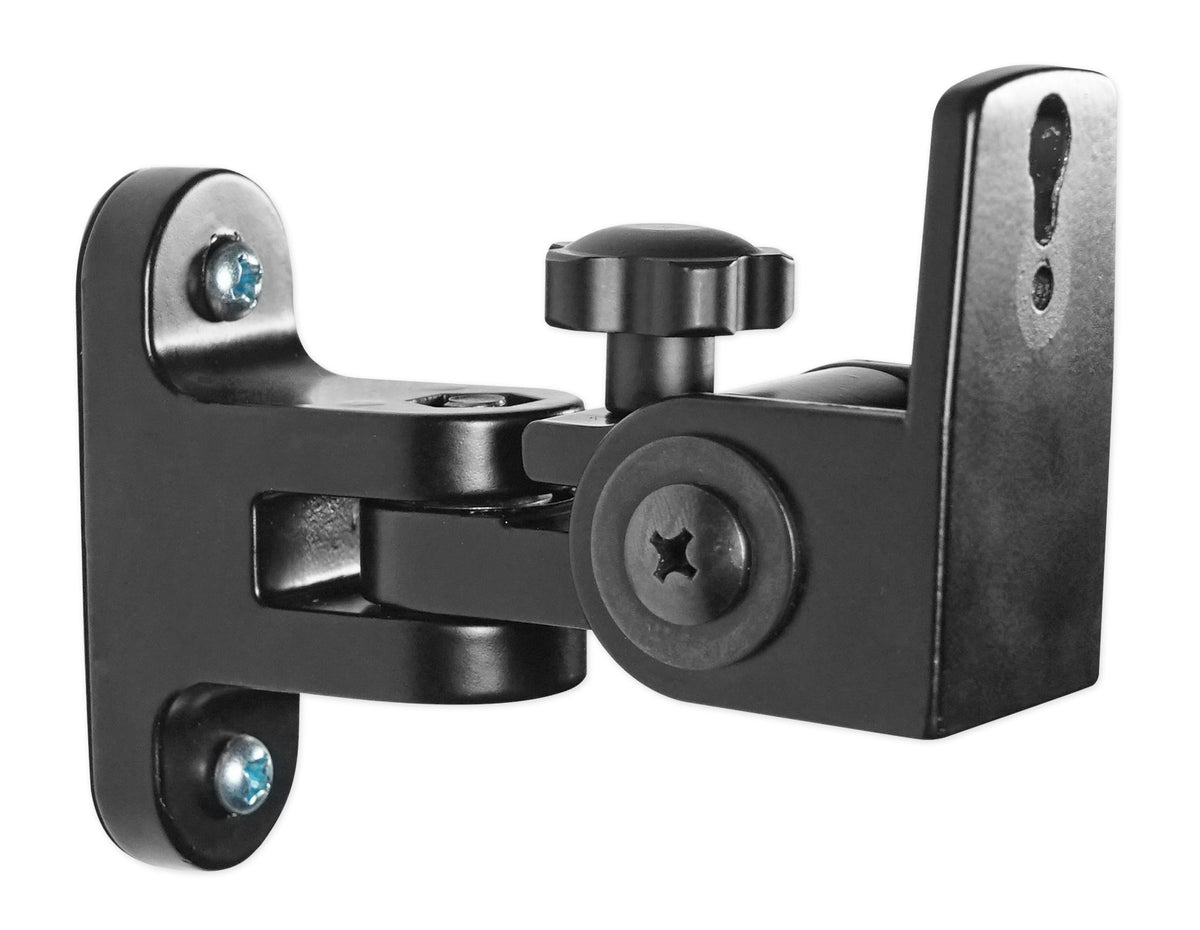(2) HD5B 5" Powered Bluetooth Bookshelf Speakers + Swivel Wall Brackets