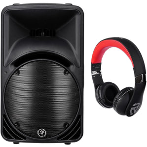 Mackie C300Z Compact 12" Passive 2-Way PA Speaker or Monitor+Numark Headphones