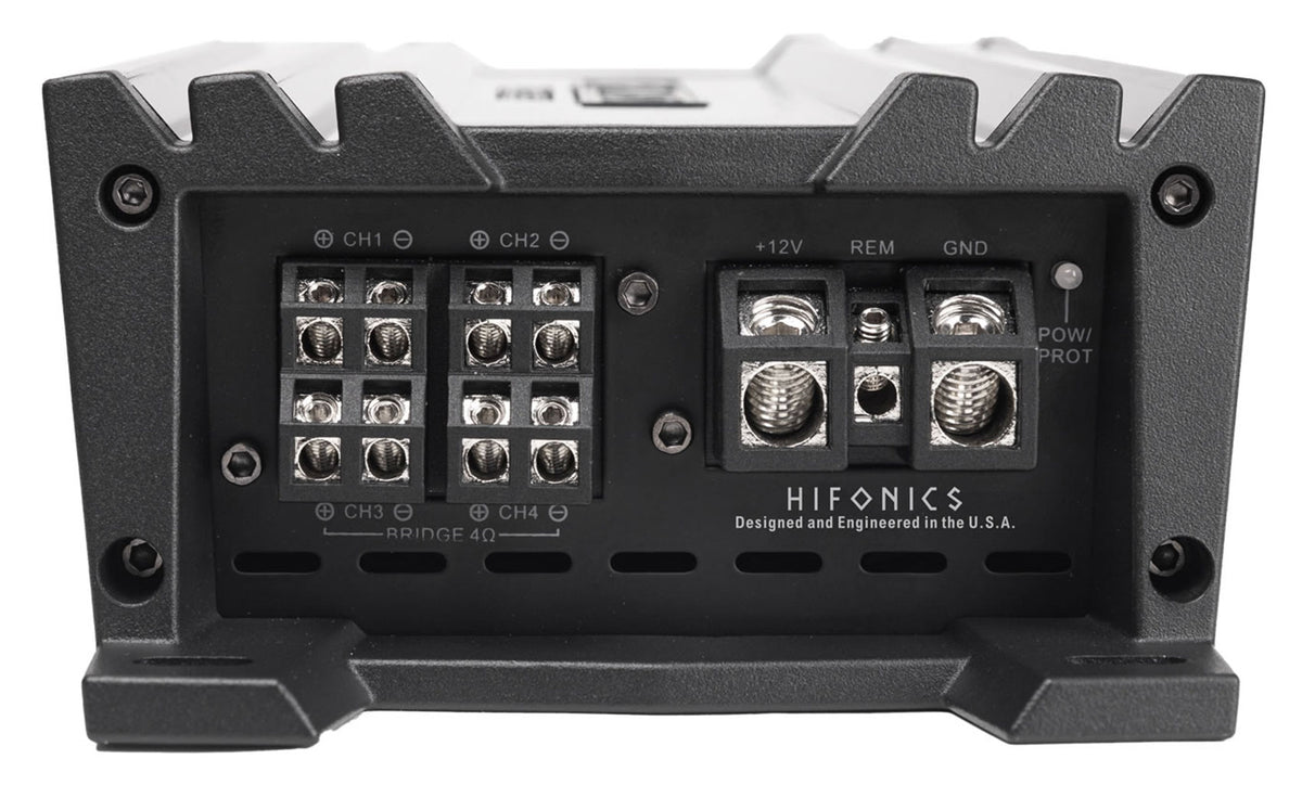 Hifonics HCM-800.4D 800 Watt 4-Channel Car Stereo Amplifier Class D Compact Amp