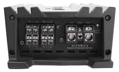 HCM-800.4D 800w 4-Channel Car Amplifier Class D Compact Amp + Wire Kit