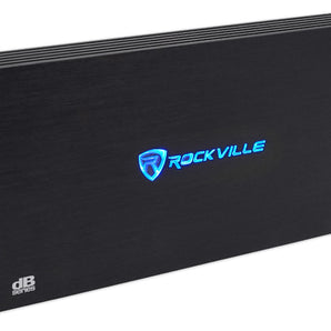 Rockville dB45 3200w/800 Watt RMS 4 Channel Amplifier Car Stereo Amp, Loud!!