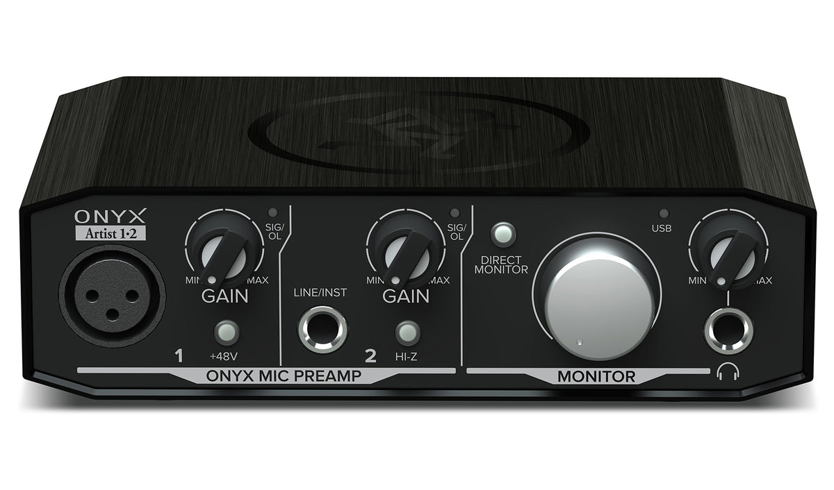 Onyx Artist 1.2 2x2 USB Audio Recording Studio Interface and Stand
