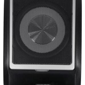 Alpine PWD-X5 Shallow Slim Under-Seat Powered Subwoofer w/Built-In 4-Channel Amp